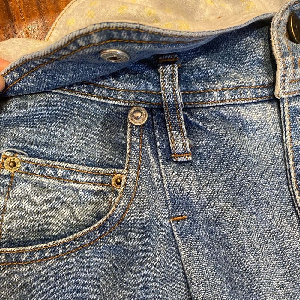 BDG Urban Outfitters Jeans Fold Over Paper Bag High Waist Mom Y2K Size 26 - Picture 5 of 11